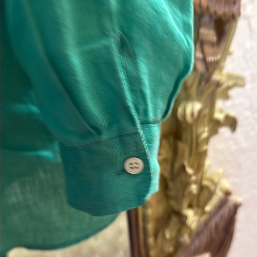 J Jill oversized linen button down - Picture 4 of 4